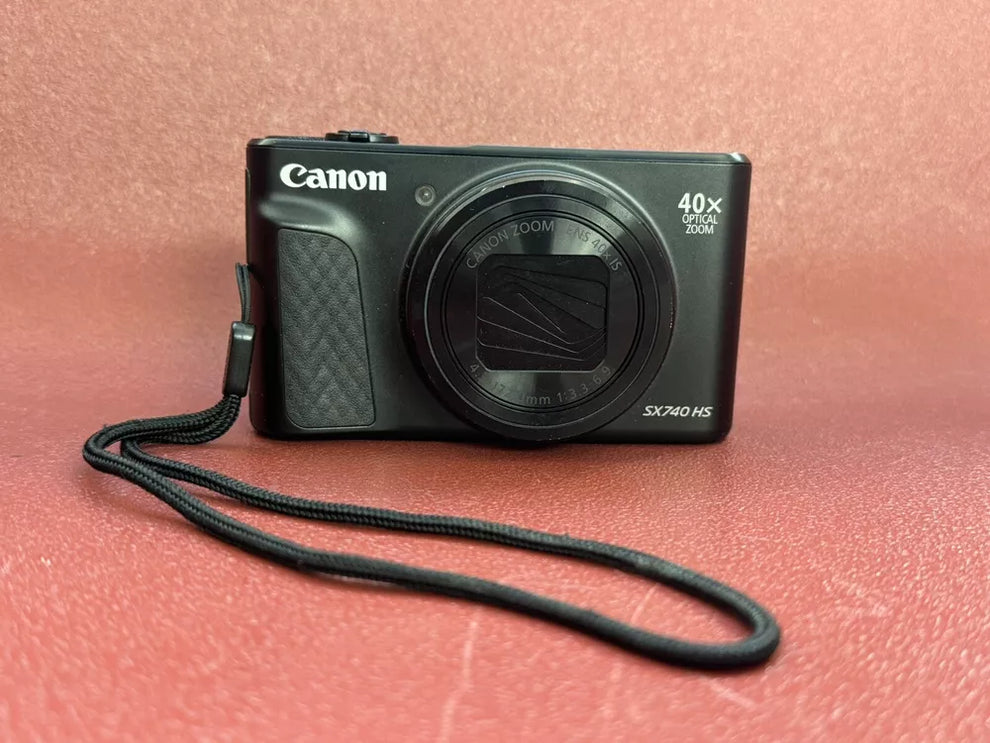 Canon PowerShot SX740 HS Compact Digital Camera Black 64GB Memory Card🍂✨