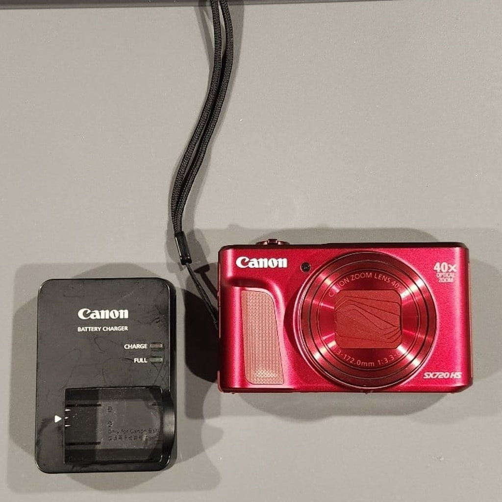 Used Canon PowerShot SX740 HS | 20.3MP - Red 📸💥