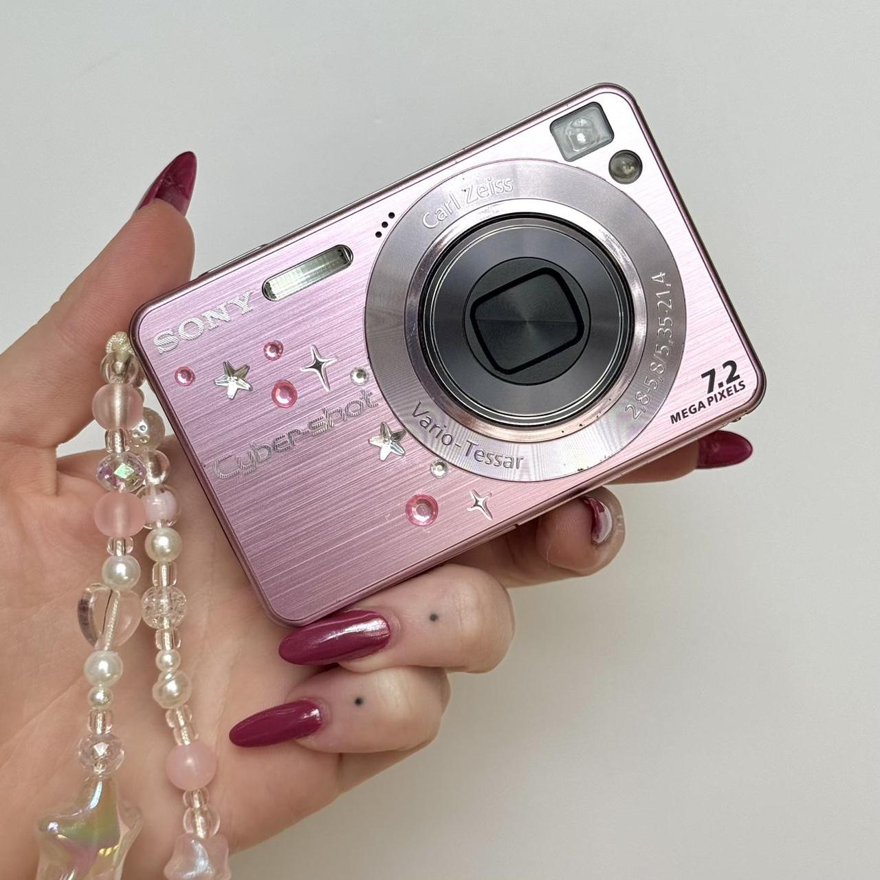 Used Sony Cybershot W120 Digital Camera π₯π Pastel Pink Digicam