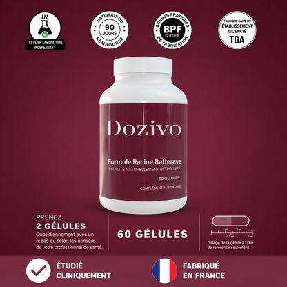 GÉLULES DE BETTERAVE
