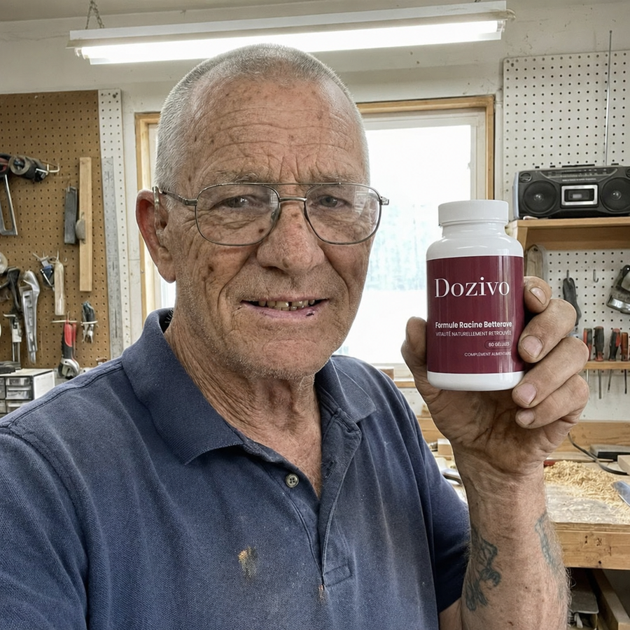 Jean-Pierre R. souriant en extérieur