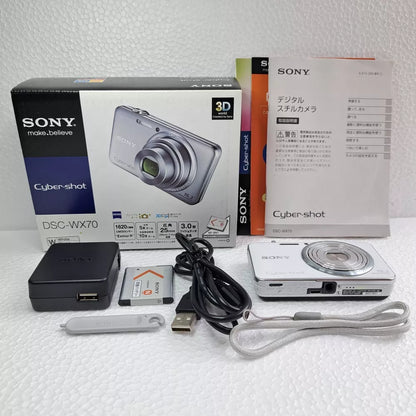 SONY DSC-WX70 Cyber-shot 5.0x Optical zoom Digital Camera🫐🪻