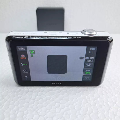 SONY DSC-WX70 Cyber-shot 5.0x Optical zoom Digital Camera🫐🪻