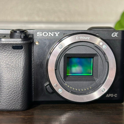 🍇 ₊˚💜 Sony Alpha a6000 E-Mount Camera Kit Bundle 🍥 🎀📷