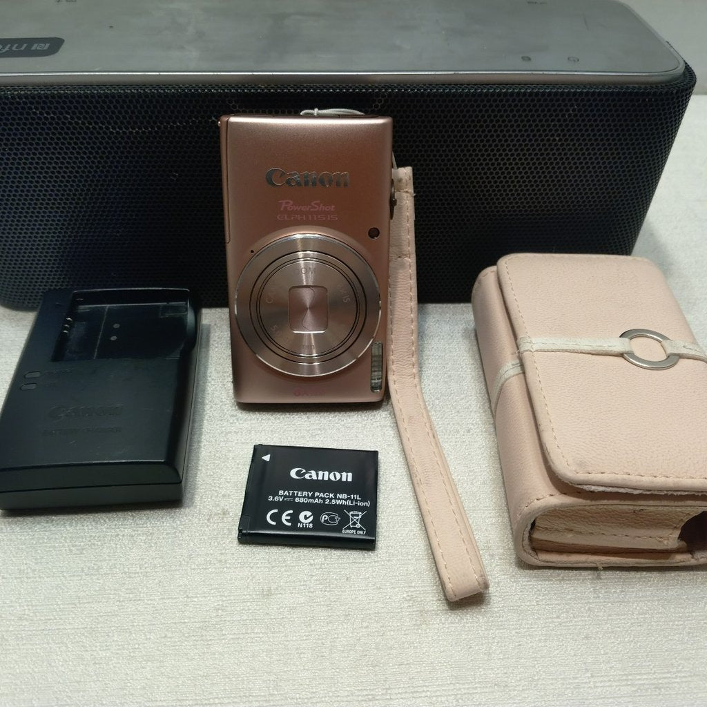 🍇 ₊˚💜 Canon PowerShot ELPH 115 IS Digital Camera 🍥 🎀📷