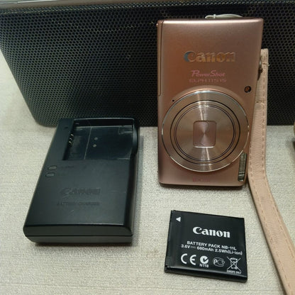 🍇 ₊˚💜 Canon PowerShot ELPH 115 IS Digital Camera 🍥 🎀📷