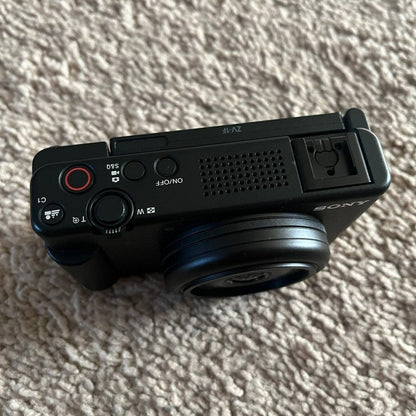🍇 ₊˚💜 Sony ZV-1F Digital Camera - Compact Vlogging Camera 🍥 🎀📷