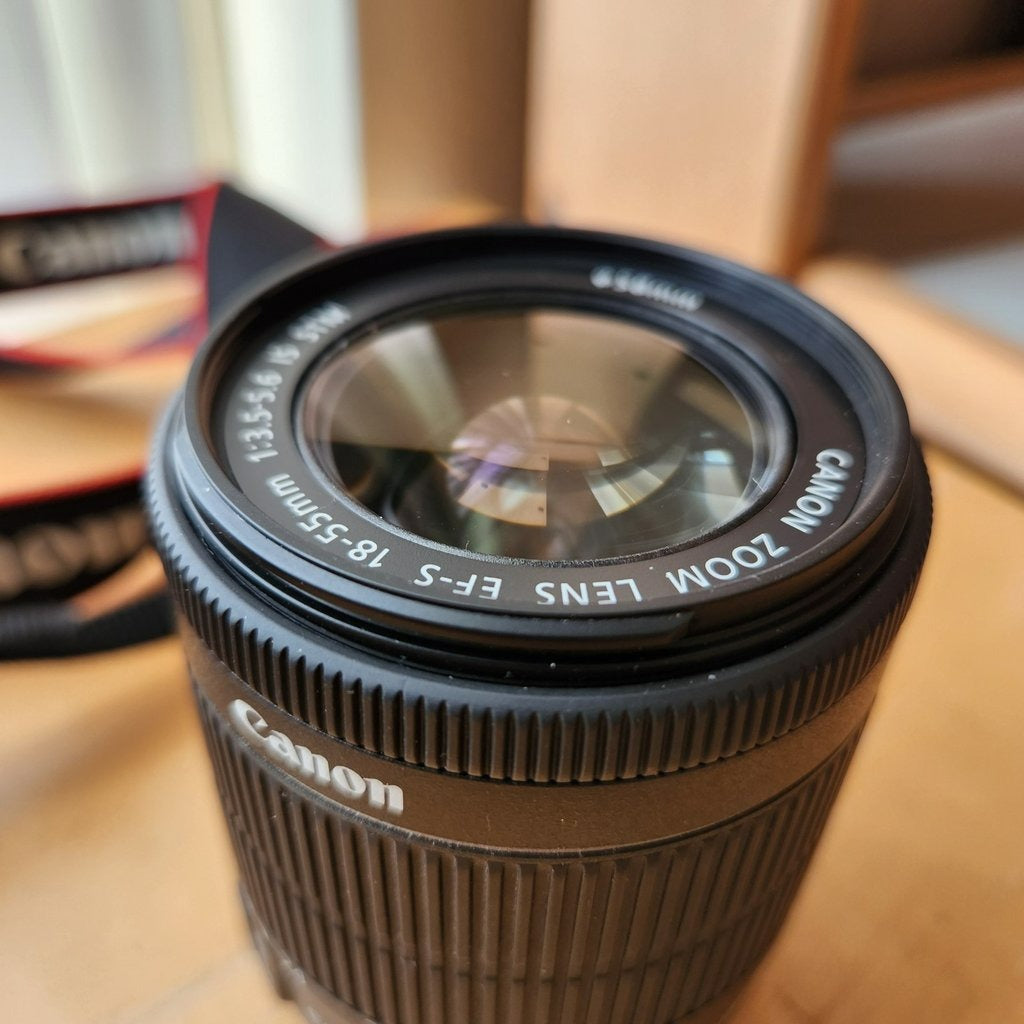 🍇 ₊˚💜 Canon EOS Rebel T6i / 750D Digital Camera with EF-S 18-55mm IS Lens 🍥 🎀📷