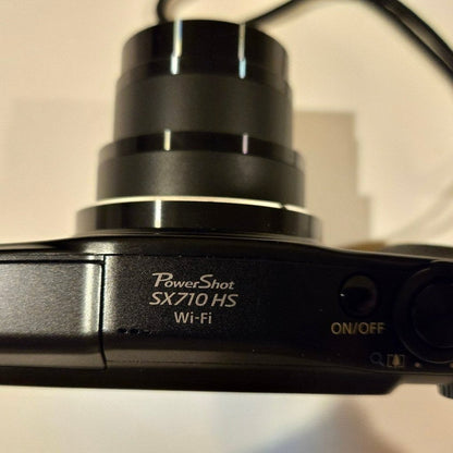 🍇 ₊˚💜 Canon PowerShot SX710 HS 20.3MP Digital Camera Bundle (Black) 🍥 🎀📷