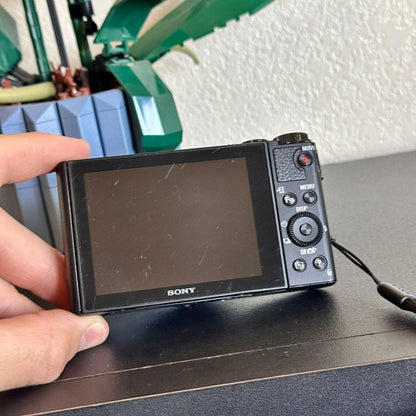 🍇 🎀 Sony Cyber-shot DSC-WX500 Digital Camera (Black) - Compact 18.2MP with 30X Optical Zoom 📷