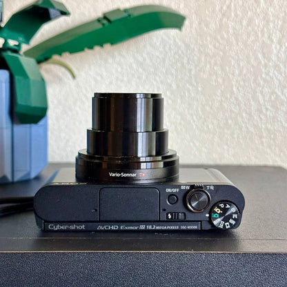 🍇 🎀 Sony Cyber-shot DSC-WX500 Digital Camera (Black) - Compact 18.2MP with 30X Optical Zoom 📷