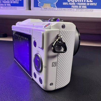 🍇 ₊˚💜 Sony Alpha a5000 Mirrorless Digital Camera (White) with 16-50mm Lens 🍥 🎀📷