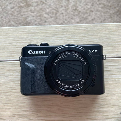 Used 🍇₊˚💜 Canon PowerShot G7X Mark II Digital Camera Video Creator Kit Bundle 🍥🎀📷