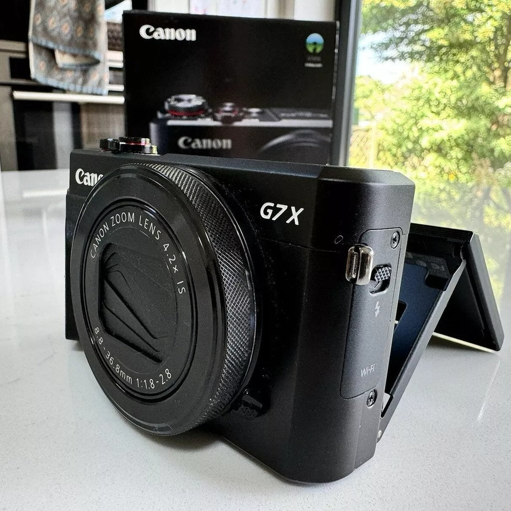 Used 🍇₊˚💜 Canon PowerShot G7X Mark II Digital Camera (Black) 🍥🎀📷