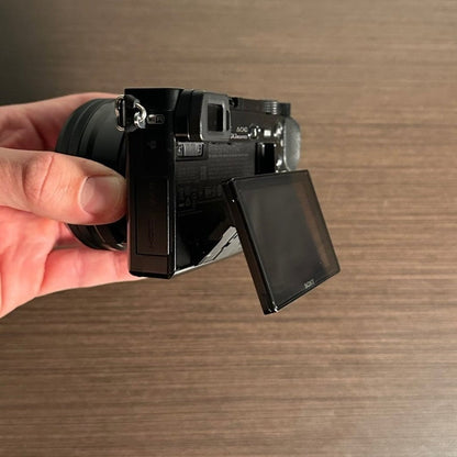 Used 🍇₊˚💜 Sony Alpha a6000 Mirrorless Camera with 16-50mm Retractable Lens 🍥🎀📷