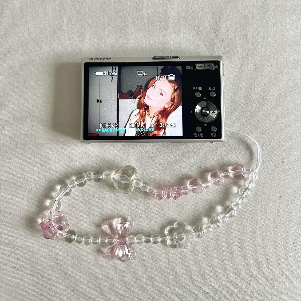 Used Vintage Silver Sony Cybershot DSC-T30 7.2MP Digital Camera