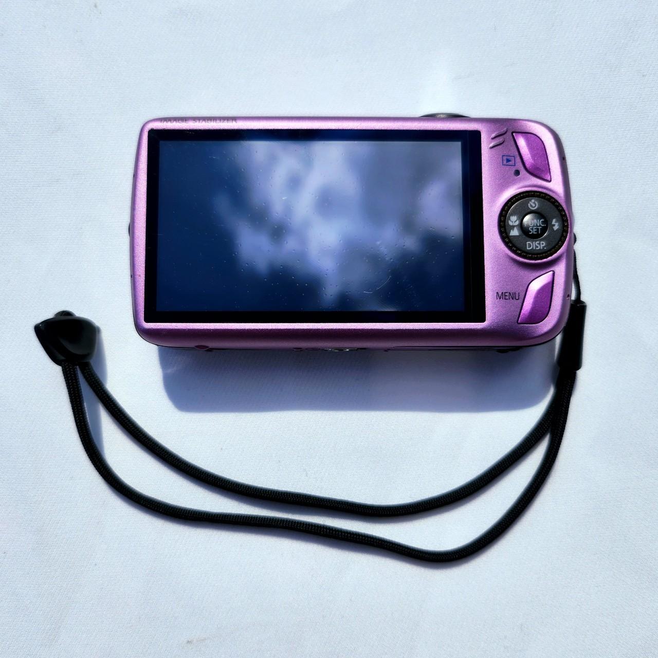 Used Pink Canon IXUS 200 IS Digital Camera