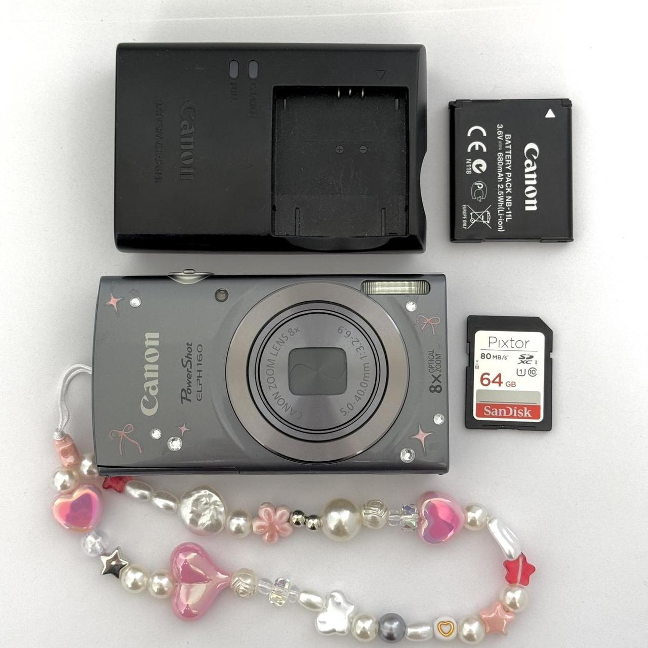 Used Canon Powershot Elph 160 Digital Camera ⊹🖇️˚ ⋆