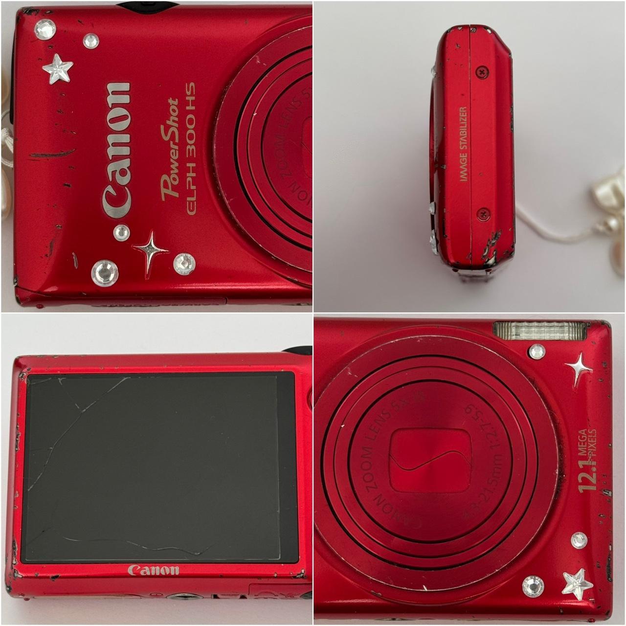 Used Canon Powershot ELPH 300 HS Digital Camera 🍒