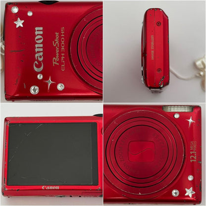 Used Canon Powershot ELPH 300 HS Digital Camera 🍒