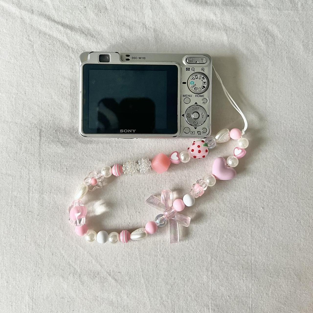 Used Vintage Silver Sony Cybershot DSC-W110 7.2MP Digital Camera