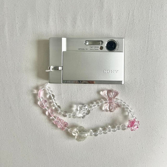 Used Vintage Silver Sony Cybershot DSC-T30 7.2MP Digital Camera